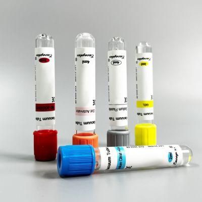 Siny Disposable Medical Vacuum Blood Collection Tube Gel&Sodium Citrate with CE