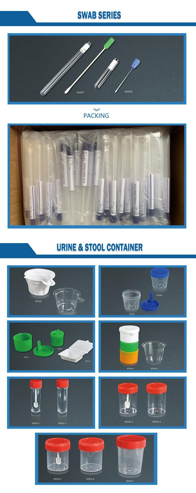 Cheap Disposable Medical Pharmaceutical Stool Container with Stick