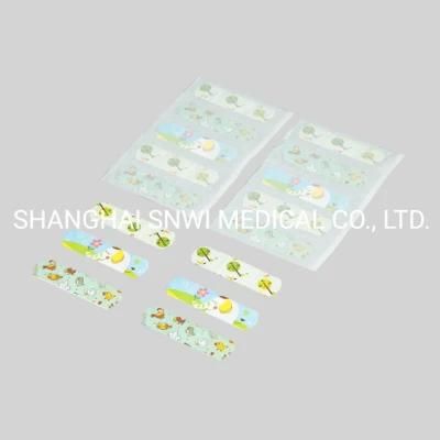 High Quality Different Shape Color Printed Band Aid Professional Medical Waterproof Wound Sticking Plaster