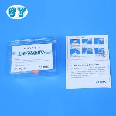 Agujas Clinic Medical Pecimen Overall DNA Spit Testing Kits