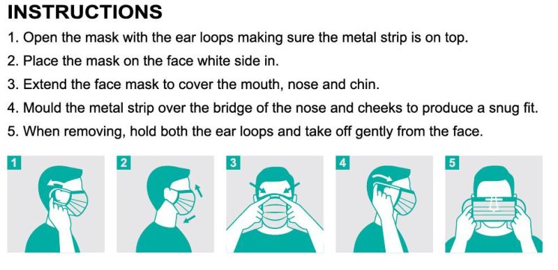 Single-Use Non-Medical Face Mask with C