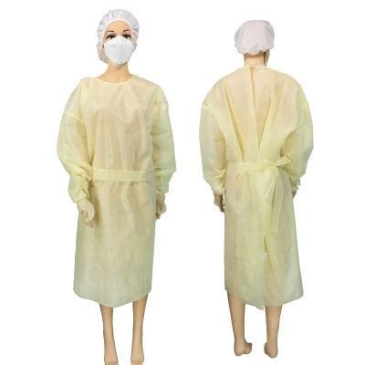 SGS AAMI Level Surgical Pack Sterile Disposable Hospital Gowns with Logo Printing