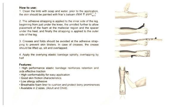 Mdr CE Approved Manufacture of Safety Sterile Bandage Traction Kit Bandage