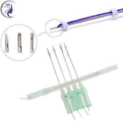 Top Quality Face Lifting Cog Cannula Needle Pdo Thread for Skin Rejuvenation