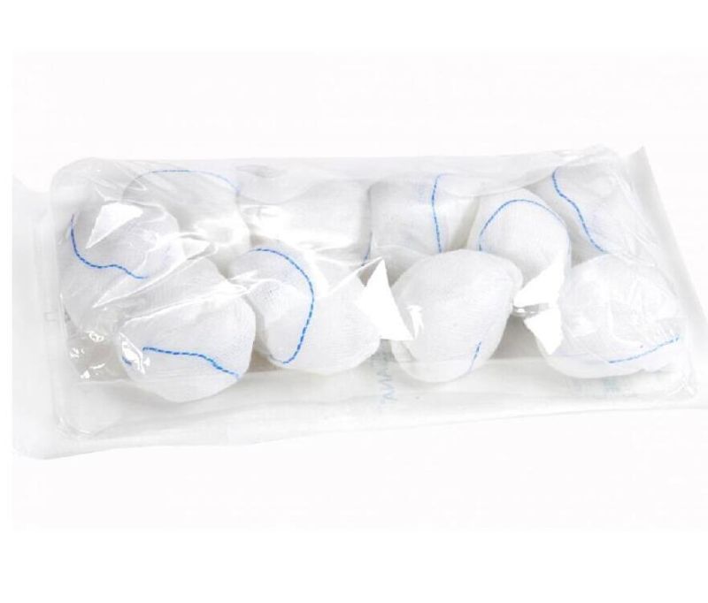 Surgery Medical White Cotton Gauze Ball