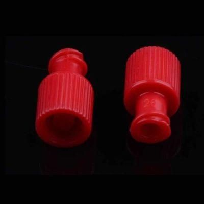 Medical Disposable Red Combi Stopper Luer Lock Syringe Set