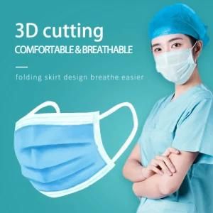 China Manufacturer Blue Protective Medical Surgical Medical Mask