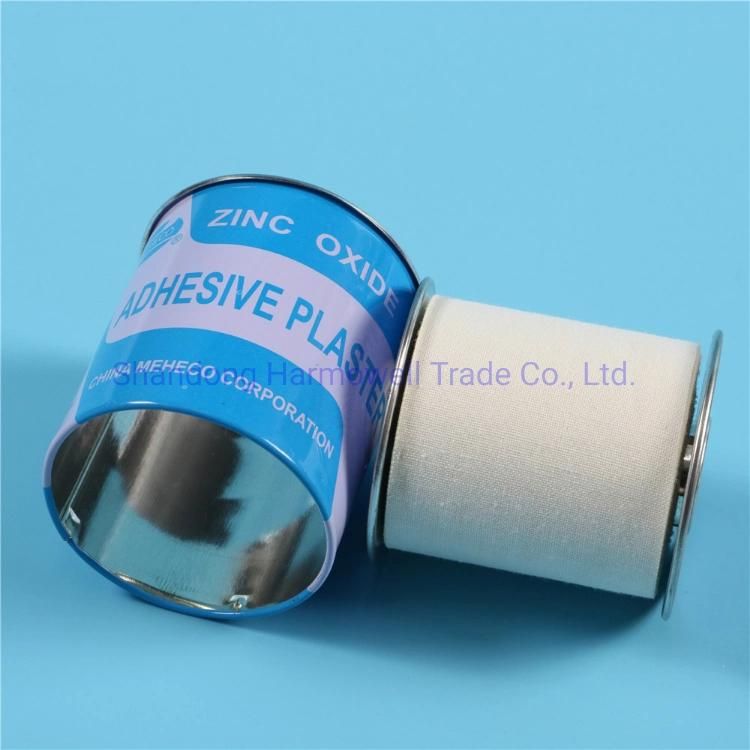 Medical Plastic Cover Skin/White Color Zinc Oxide Adhesive Tape