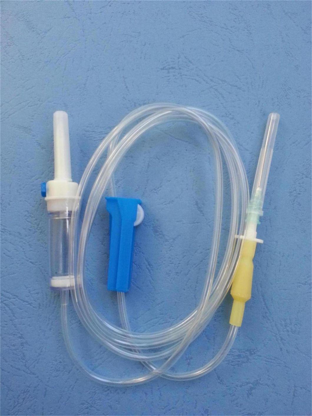 Disposable Medical Ordinary Infusion Set with Needle with Luer Slip or Luer Lock
