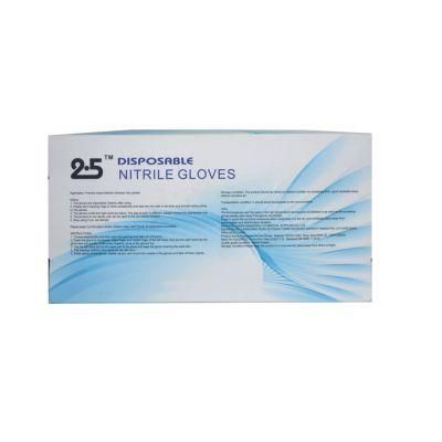 Blue Powder Free Nitrile Exam Gloves Supplier