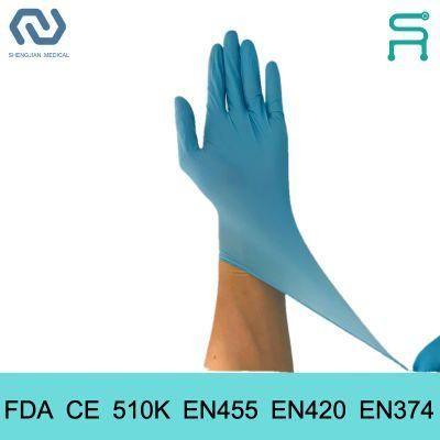 Better Anti-Virus Powder Free 510K En455 Disposable Nitrile Gloves