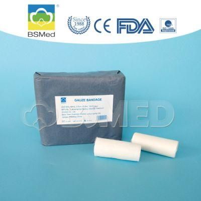 100%Cotton Absorbent Medical Gauze Bandage with Ce/ISO Certificate