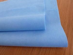 Ss/SMS PP Non Woven Fabric with PE Coated Protective Suit Fabric for Surgical Suit and Surgical Gown