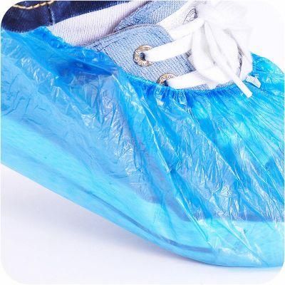 15*39cm PE Disposable Anti Skid Shoe Covers for Doctor Shoe Cover Plastic