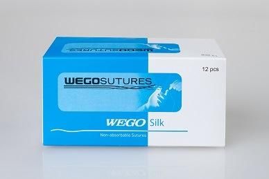 Sterile Surgical Suture with Needle (Silk)