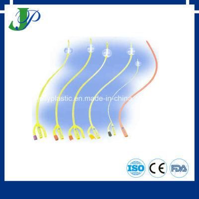 Latex Urethral Catheter Latex Foley Balloon Urinary Catheter