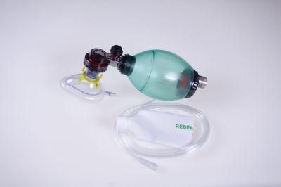 Simple Disposable Manual PVC Artificial Resuscitator Ambu Bag for Infant Adult Pediatric Emergency