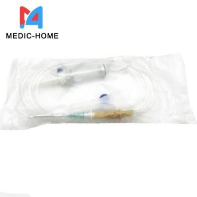 Disposable Medical Luer Slip Luer Lock Ordinary Infusion Set IV Set with/Without Needle CE Approval