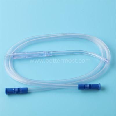 Disposable Medical PVC Flexible Suction Connecter Tube with Yankauer Handle