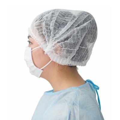 Nonwoven Disposable Medical Use Clip Cap for Hospital Staff