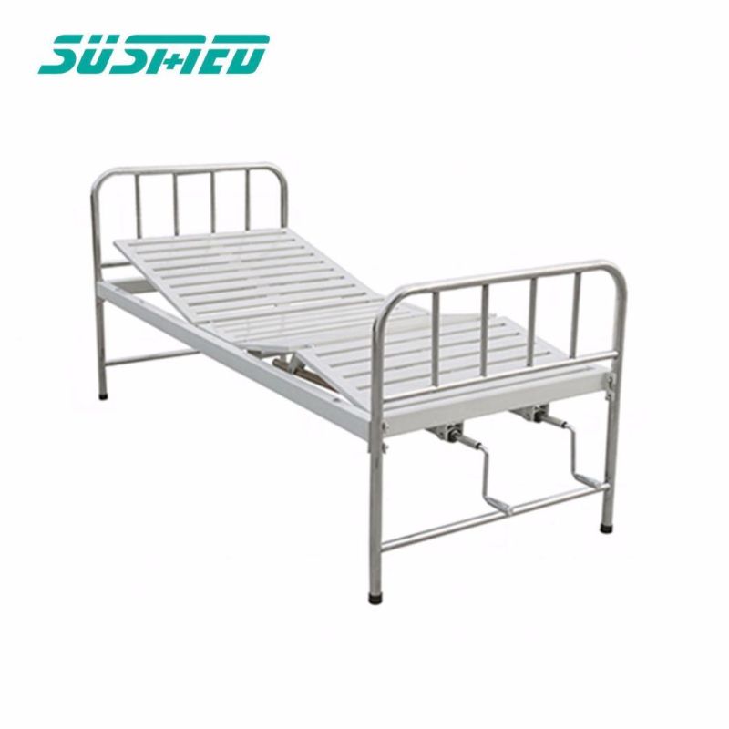 Medical Stainless Steel Two Function Bed