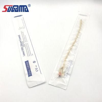 China Supplier Silicone Coated 2 Way Latex Foley Catheter 100% Medical Grade Silicone