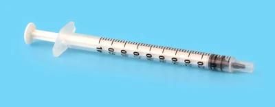 FDA CE Disposable Medical Luer Lock Luer Slip Vaccine Syringe with Manufacture Price