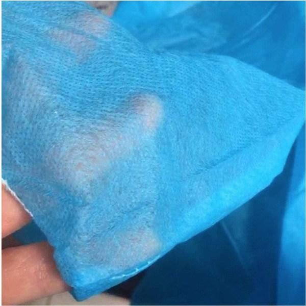 China Factory Medical Supplies Safety Protective Clothing Surgical Gown Disposable Non-Woven Coverall