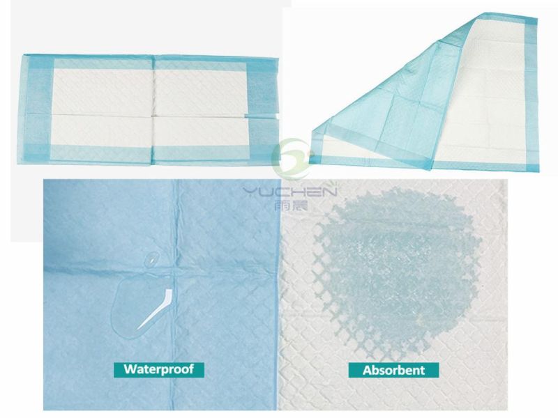 Manufacturer Medical and Hospital Use Adult Disposable Absorbent Underpad