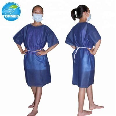 Other Medical Consumables Disposable Medical Scrub Suits Pajama Patient Gown