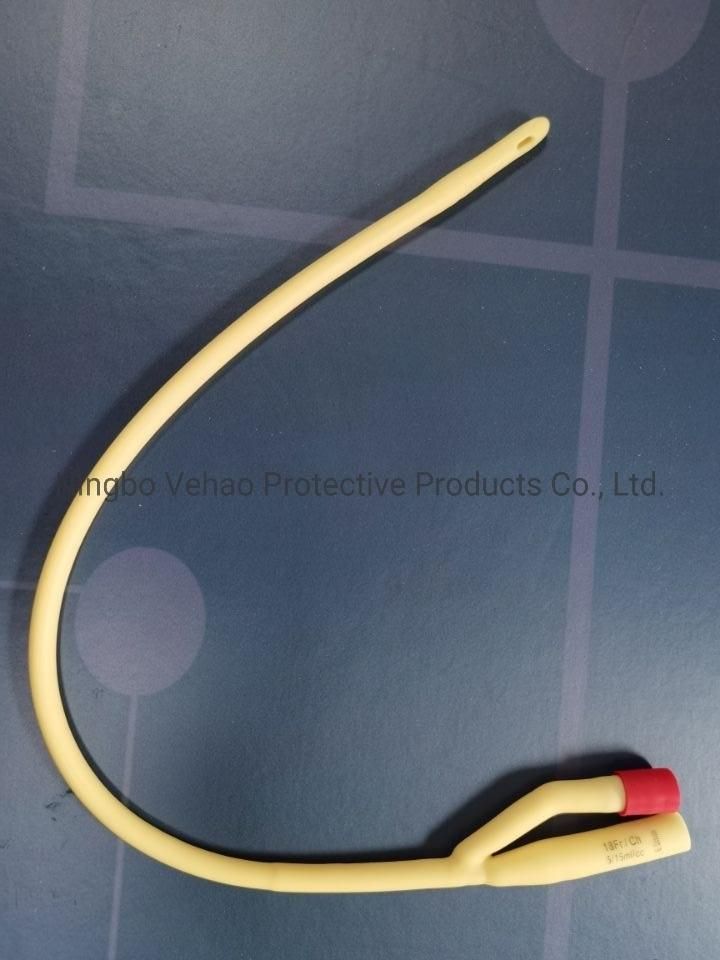 Disposable Medical Sterile 100% Latex Foley Catheter DMD-0061