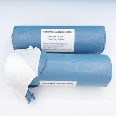 100% Pure Cotton Medical High Absorbent Cotton Wool Roll