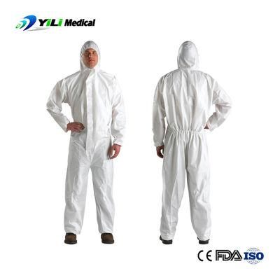 Medical Waterproof Nonwoven Disposable Protective Isolation Surgical Gown
