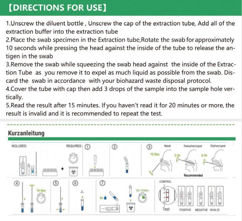 Medical Detection Rapid Diagnostic Test Cassette