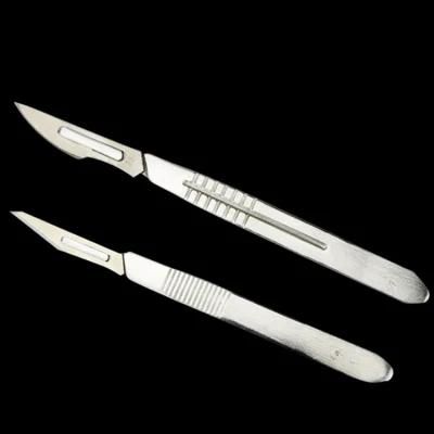 Factory Price Stainless Steel Surgical Scalpel Handle Blade