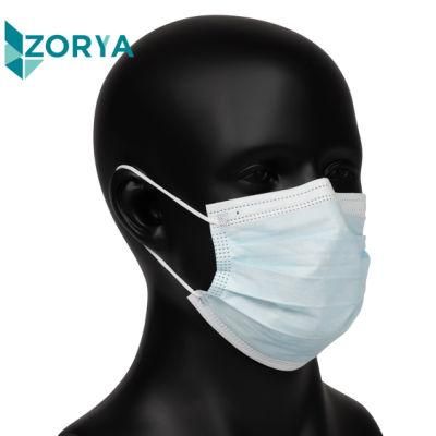 High Quality Disposable 3 Ply Earloop Individual Pack Type I/II/Iir Respirator