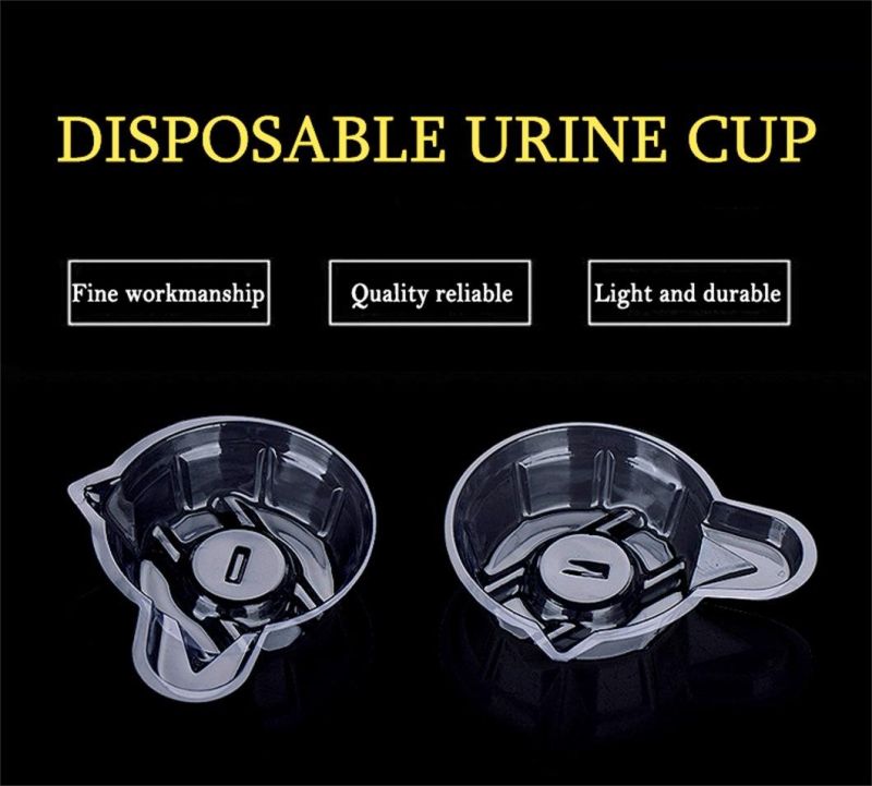 Medical Hospital Female Disposable Plastic Urine Collection Cup