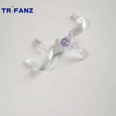 Disposable PVC Tracheostomy Tube with Cuff, ISO 13485 Approved