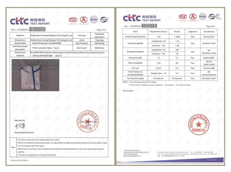 Factory Wholesale Medical Protection Coverall Best Gowns Disposable Hospital Use Personal Protective Clothing