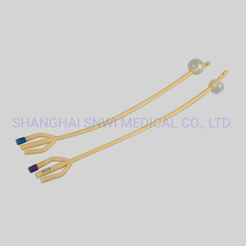 Disposable Latex Foley Balloon Catheter