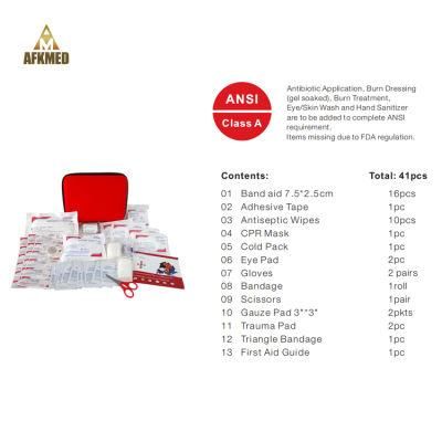 Medical Equipment Mini First Aid Kit for Car EVA First Aid Kit Bag Box Travel