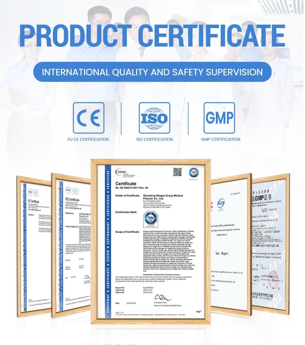 CE/ISO Approved 450ml Single Cpda-1 Welding Blood Bag