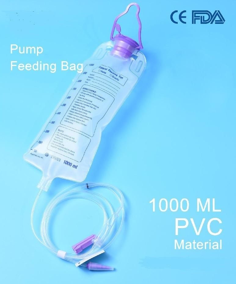 CE Approved Factory Price Sale Mediacl Enfit Enteral Feeding Bag for Adult