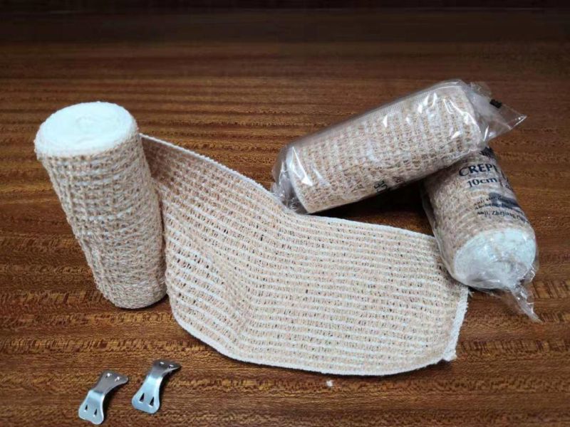 75GSM Skin Color Cotton Elastic Crepe Bandage