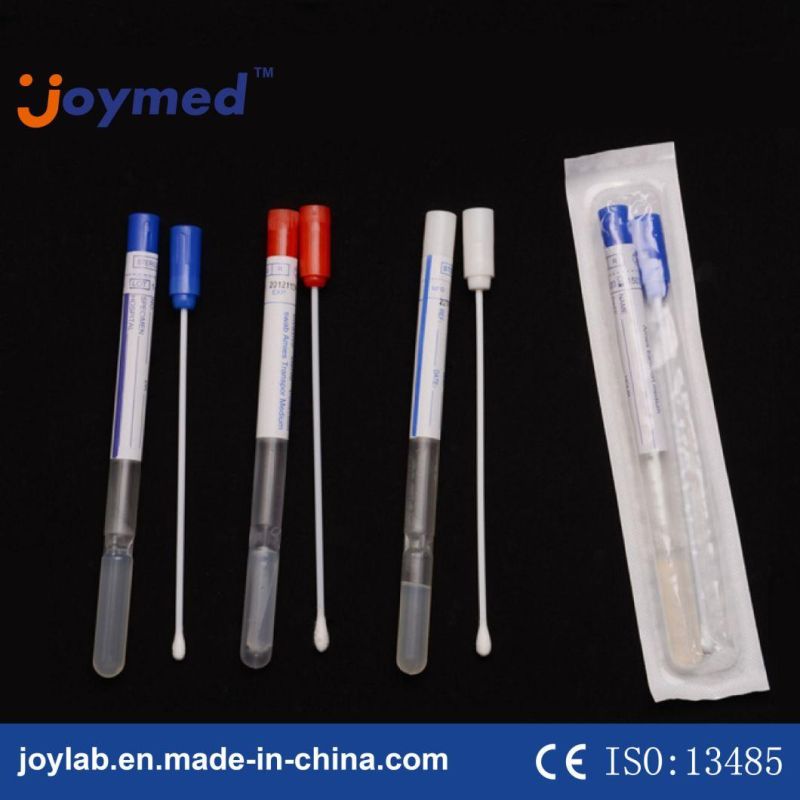 Custom Sterile Transport Swab Tube Disposable Swab Medical Swab