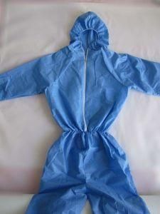Disposable Non-Woven Coverall with Hood