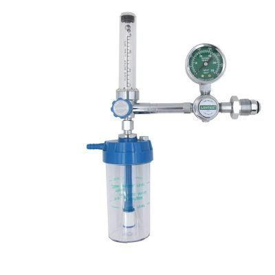 2021 Best Low Price Medical Oxygen Tank Flow Meter Regulator with Humidifier for Gas Cylinder