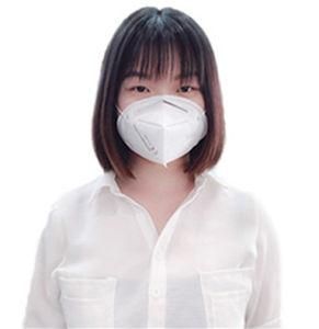 Anti-Dust KN95 Mask Filter FFP2 Disposable Face Masks, with Nose Clip, Non-Woven Elastic Soft Earloop, 50 Packs, White