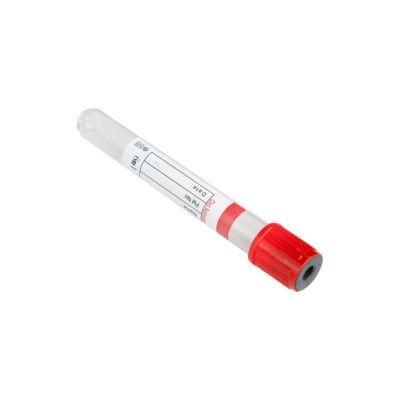 Pet Glass Red Cap Clot Activator PRO-Coagulation Vacuum Blood Collection Tube