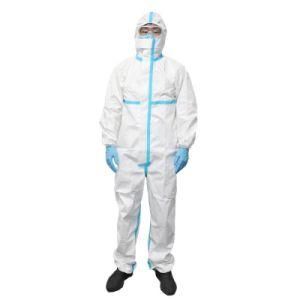 Disposable Protective-Clothing Anti-Virus Seal Effective Isolation Hooded Design